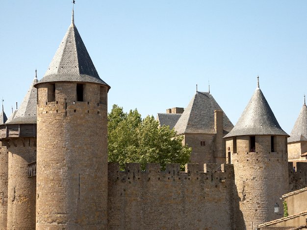 Carcassonne The magnificent restored medieval fortress of Carcassonne, in the Languedoc